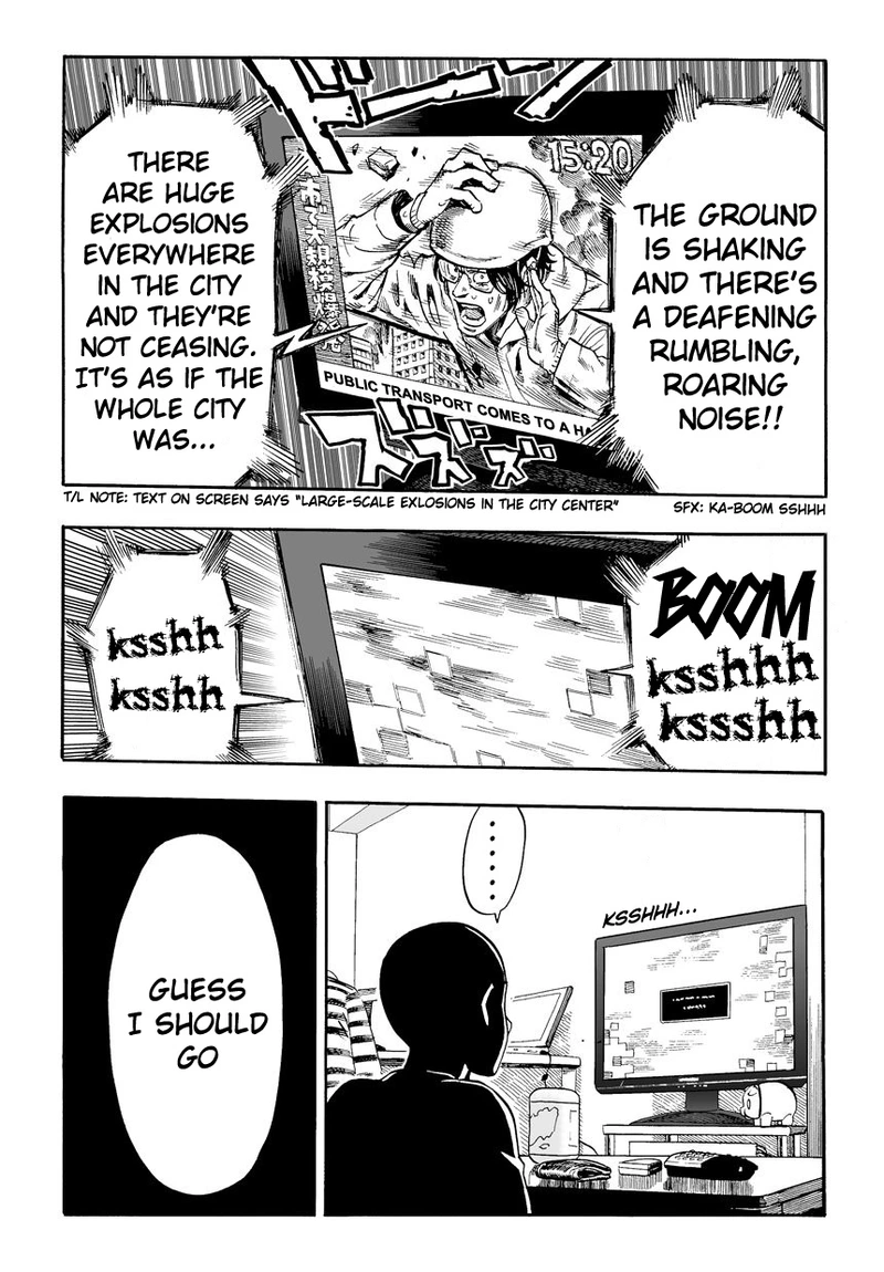 One Punch Man Manga Chapter 1 page 6 - One Punch