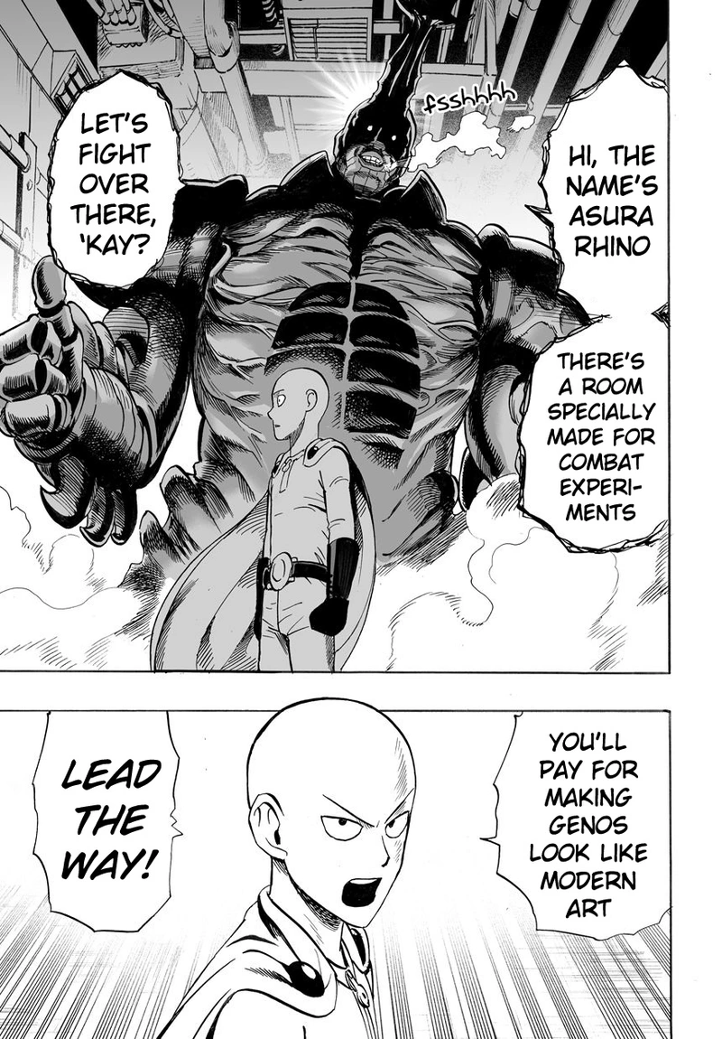 One Punch Man Manga Chapter 10 page 7 - Modern Art