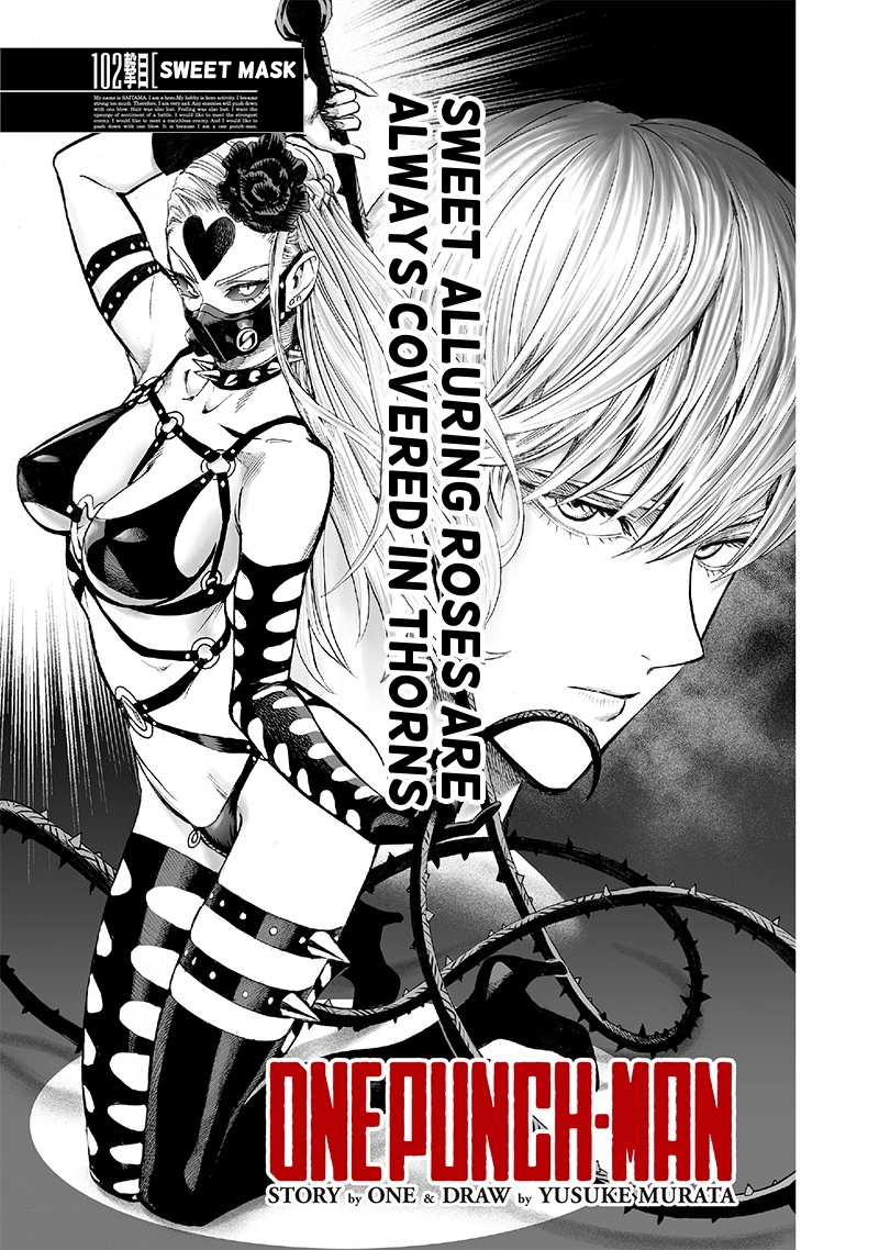 One Punch Man Manga Chapter 102 page 1 - Sweet Mask