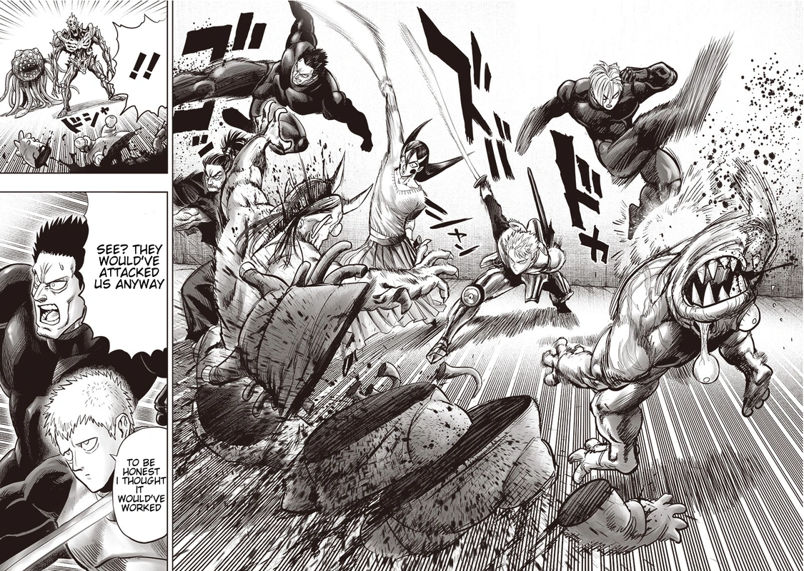 One Punch Man Manga Chapter 104 page 5 - Back