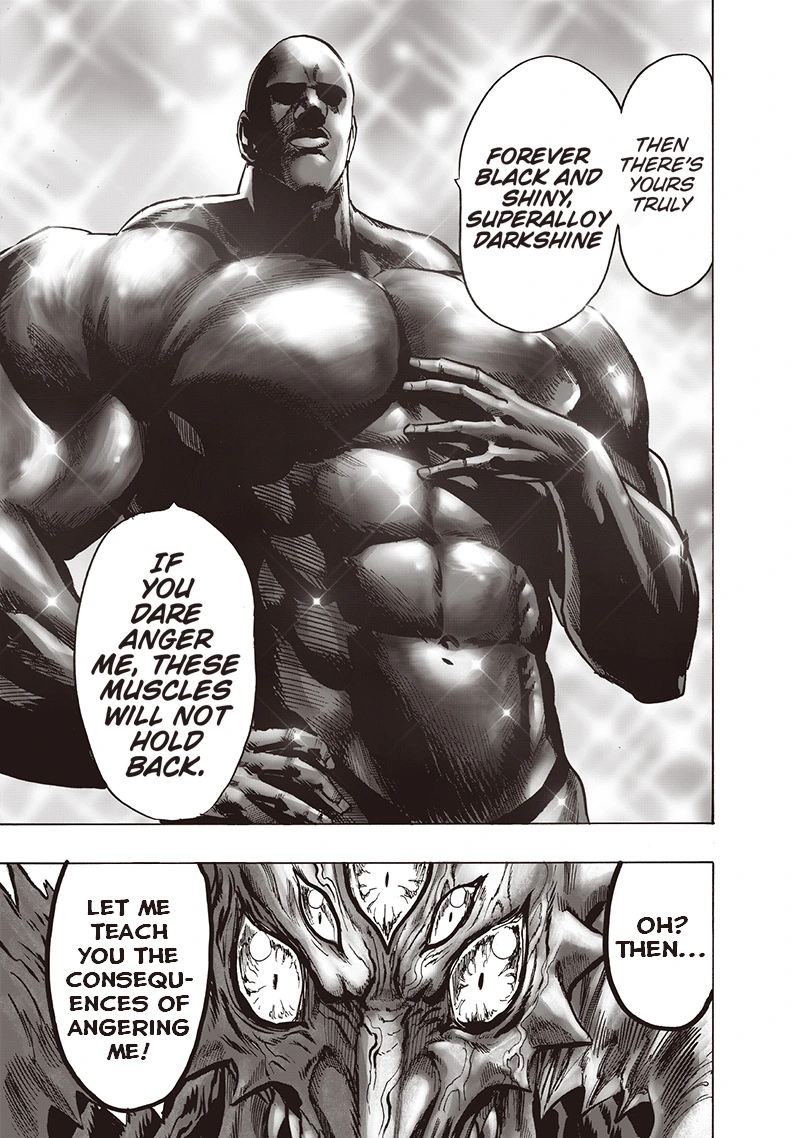 One Punch Man Manga Chapter 109 page 10 - Superalloy Darkshine