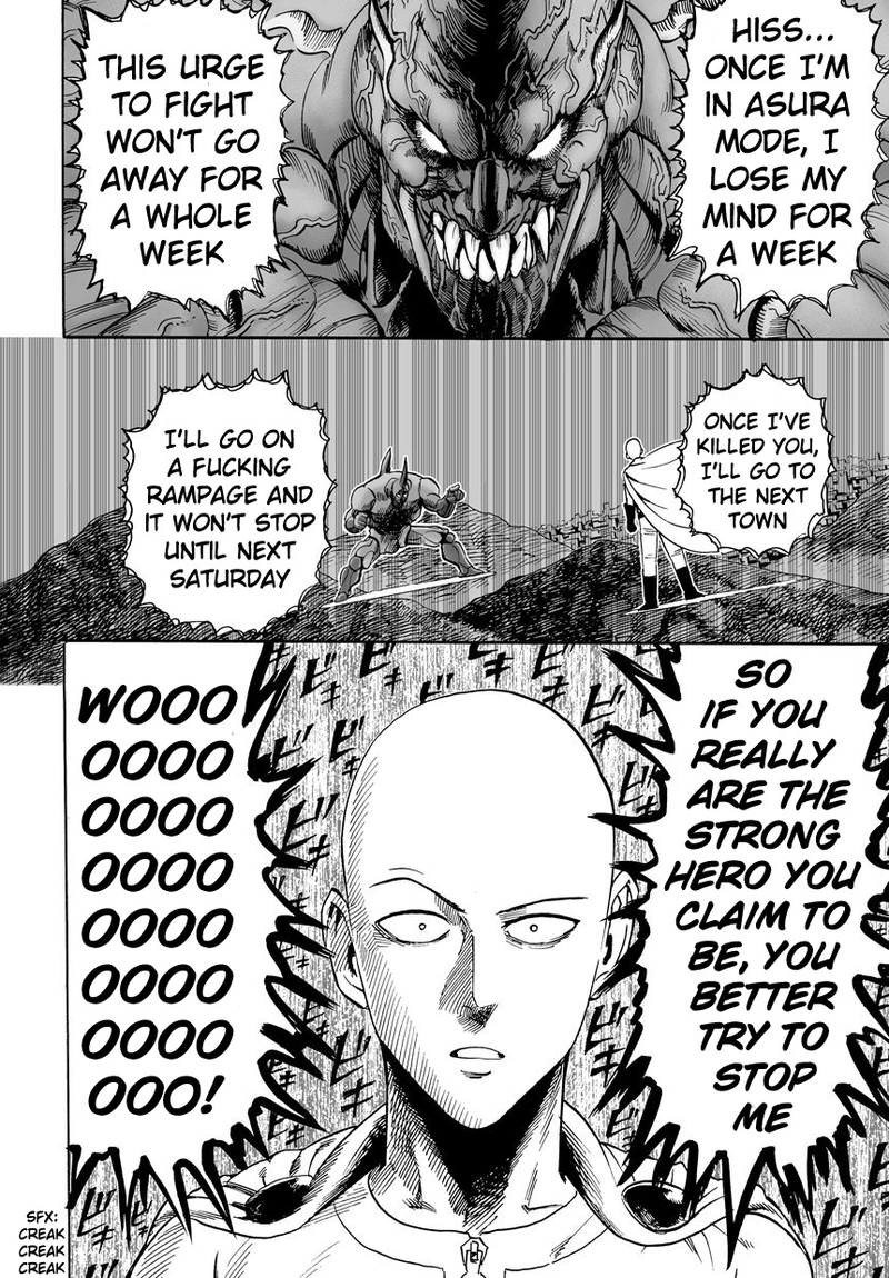 One Punch Man Manga Chapter 11 page 15 - The Key To His Power