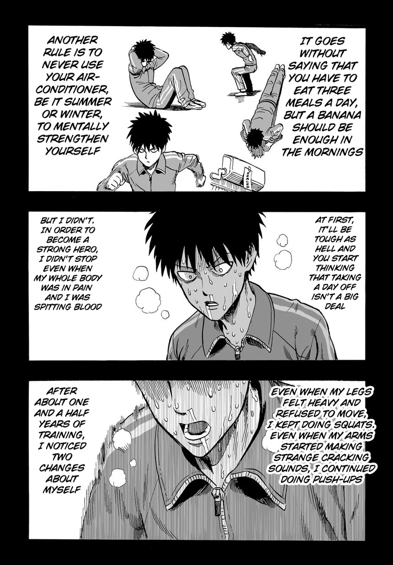 One Punch Man Manga Chapter 11 page 7 - The Key To His Power
