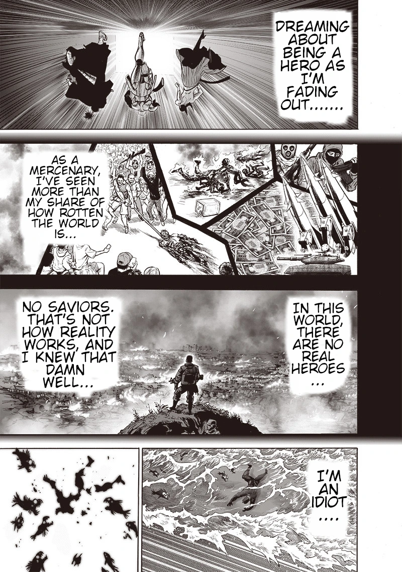 One Punch Man Manga Chapter 110 page 25 - Right Here