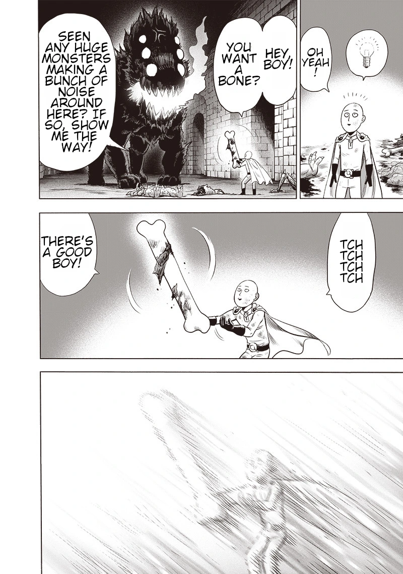 One Punch Man Manga Chapter 110 page 28 - Right Here