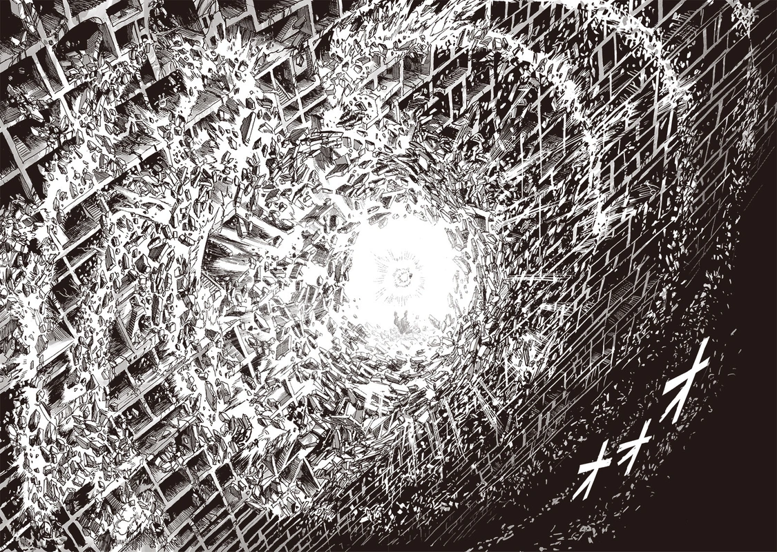 One Punch Man Manga Chapter 110 page 32 - Right Here