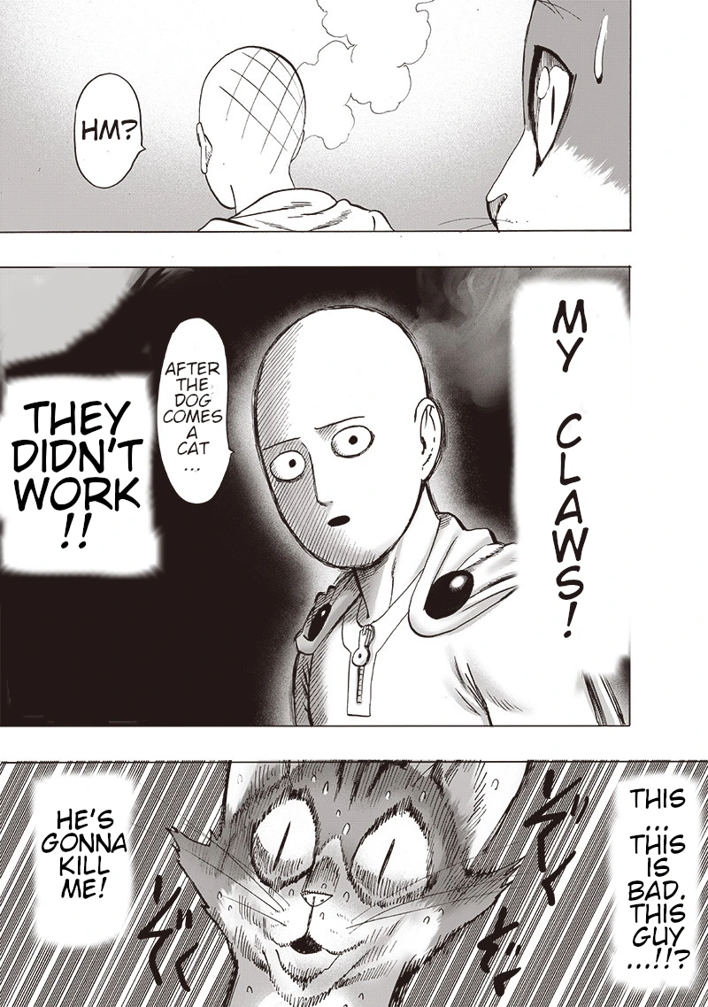 One Punch Man Manga Chapter 110 page 40 - Right Here