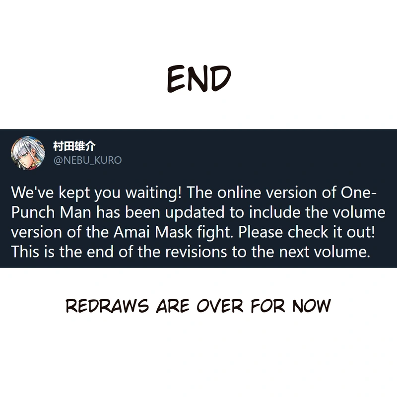 One Punch Man Manga Chapter 114.2 page 19 - Mirror