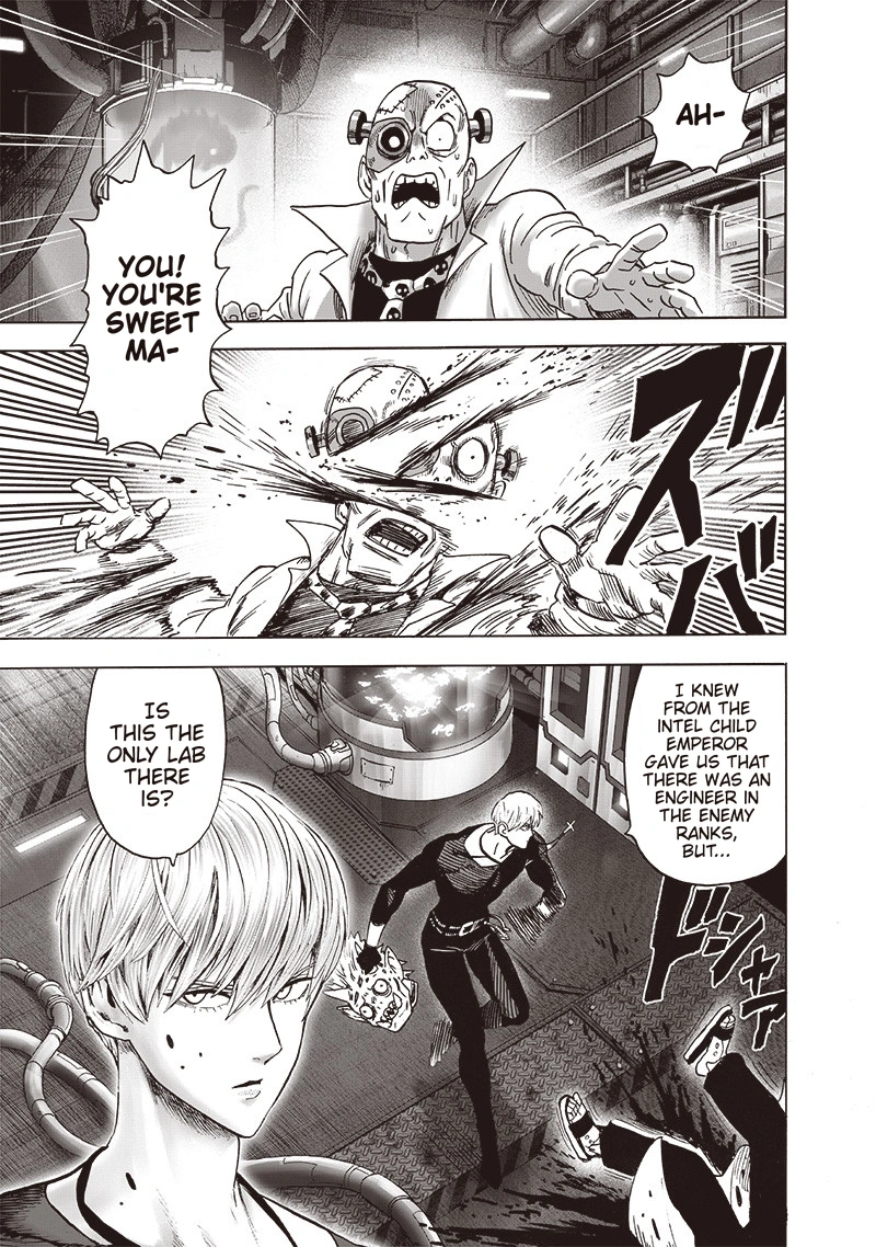 One Punch Man Manga Chapter 114.2 page 2 - Mirror