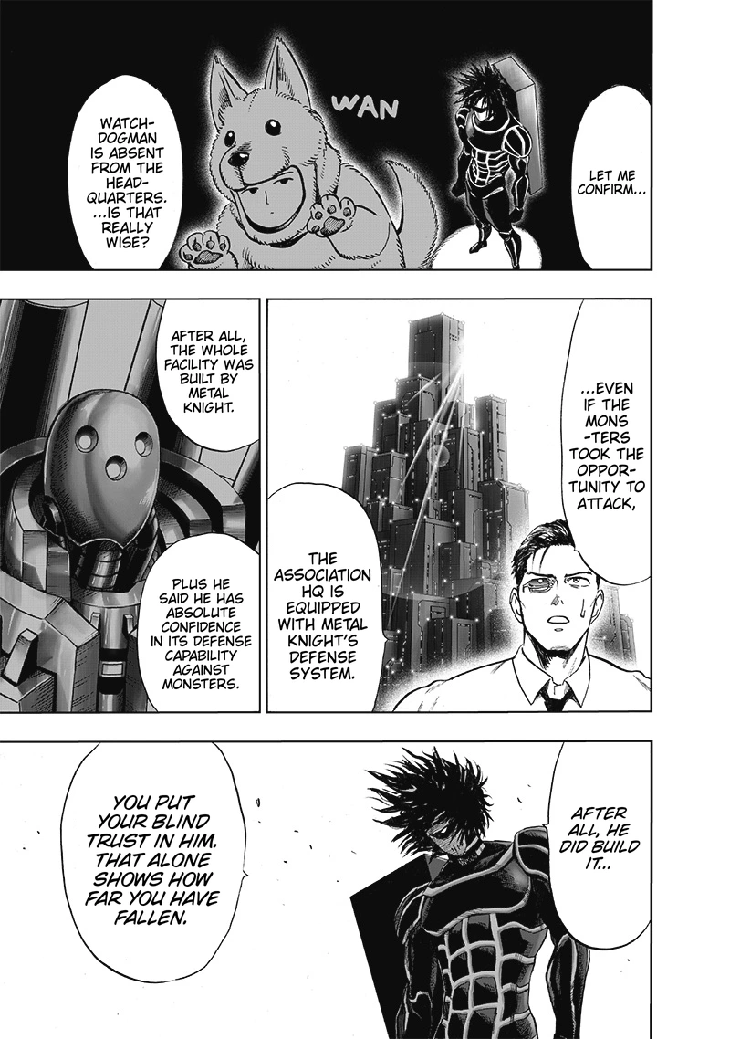 One Punch Man Manga Chapter 119 page 10 - A Glimpse Behind The Scenes