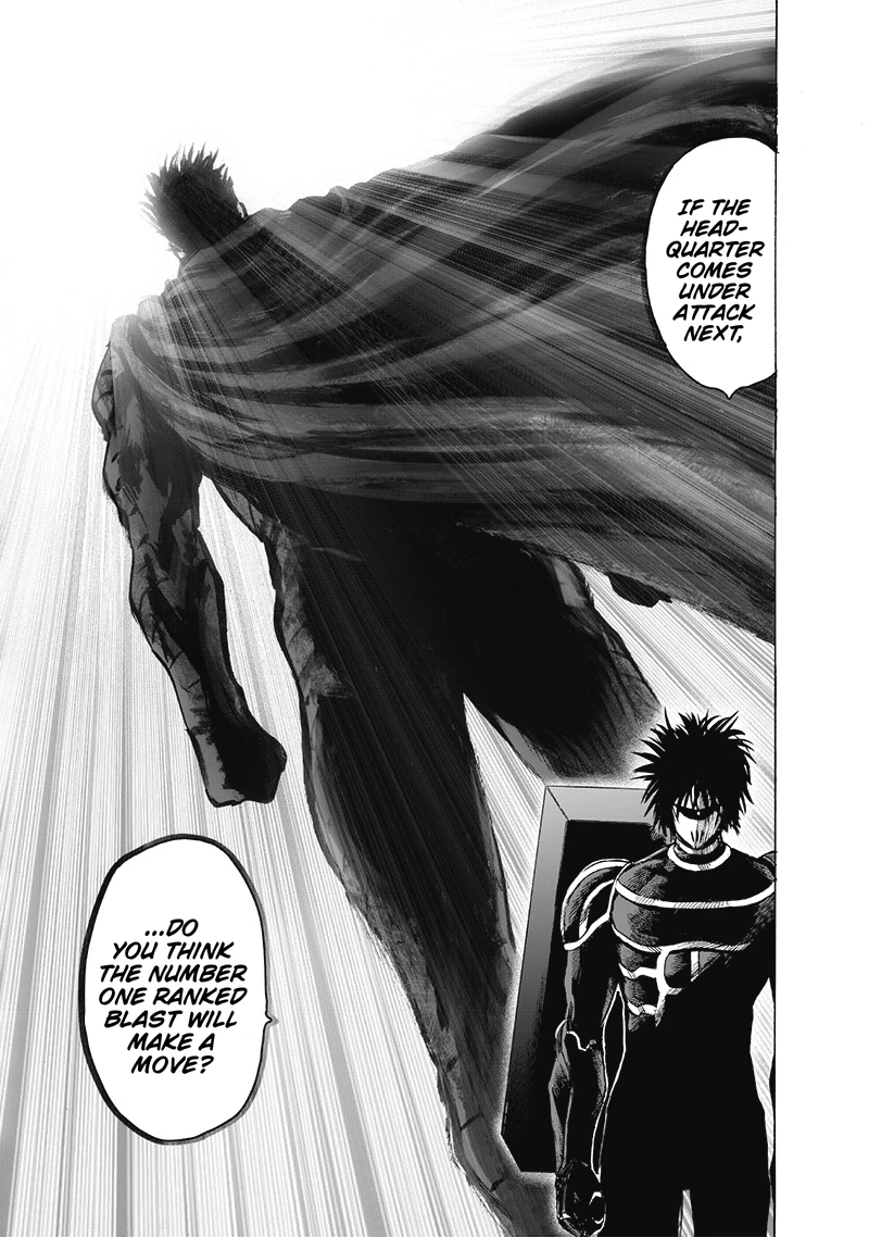 One Punch Man Manga Chapter 119 page 16 - A Glimpse Behind The Scenes