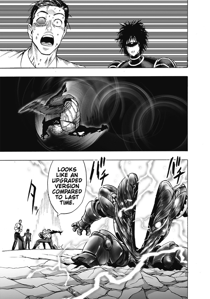 One Punch Man Manga Chapter 119 page 27 - A Glimpse Behind The Scenes