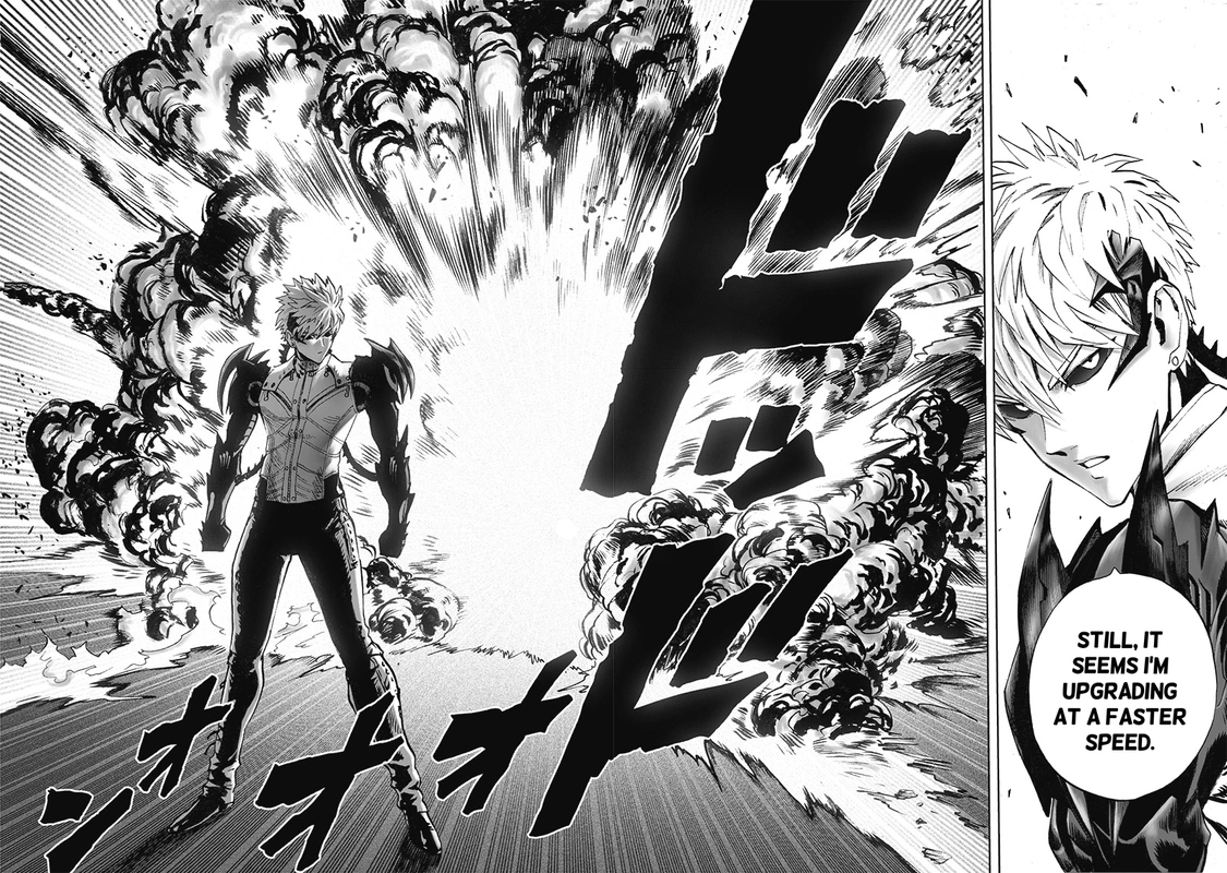 One Punch Man Manga Chapter 119 page 28 - A Glimpse Behind The Scenes
