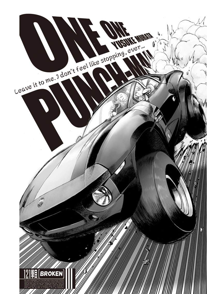 One Punch Man Manga Chapter 121 page 1 - Broken