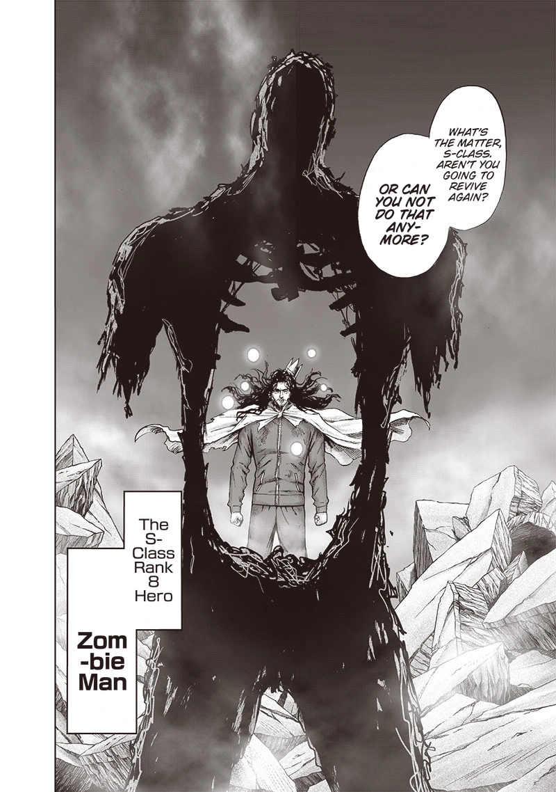 One Punch Man Manga Chapter 123 page 6 - Real Form