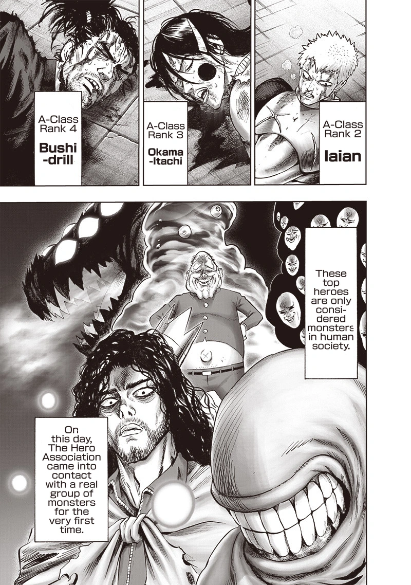 One Punch Man Manga Chapter 123 page 9 - Real Form