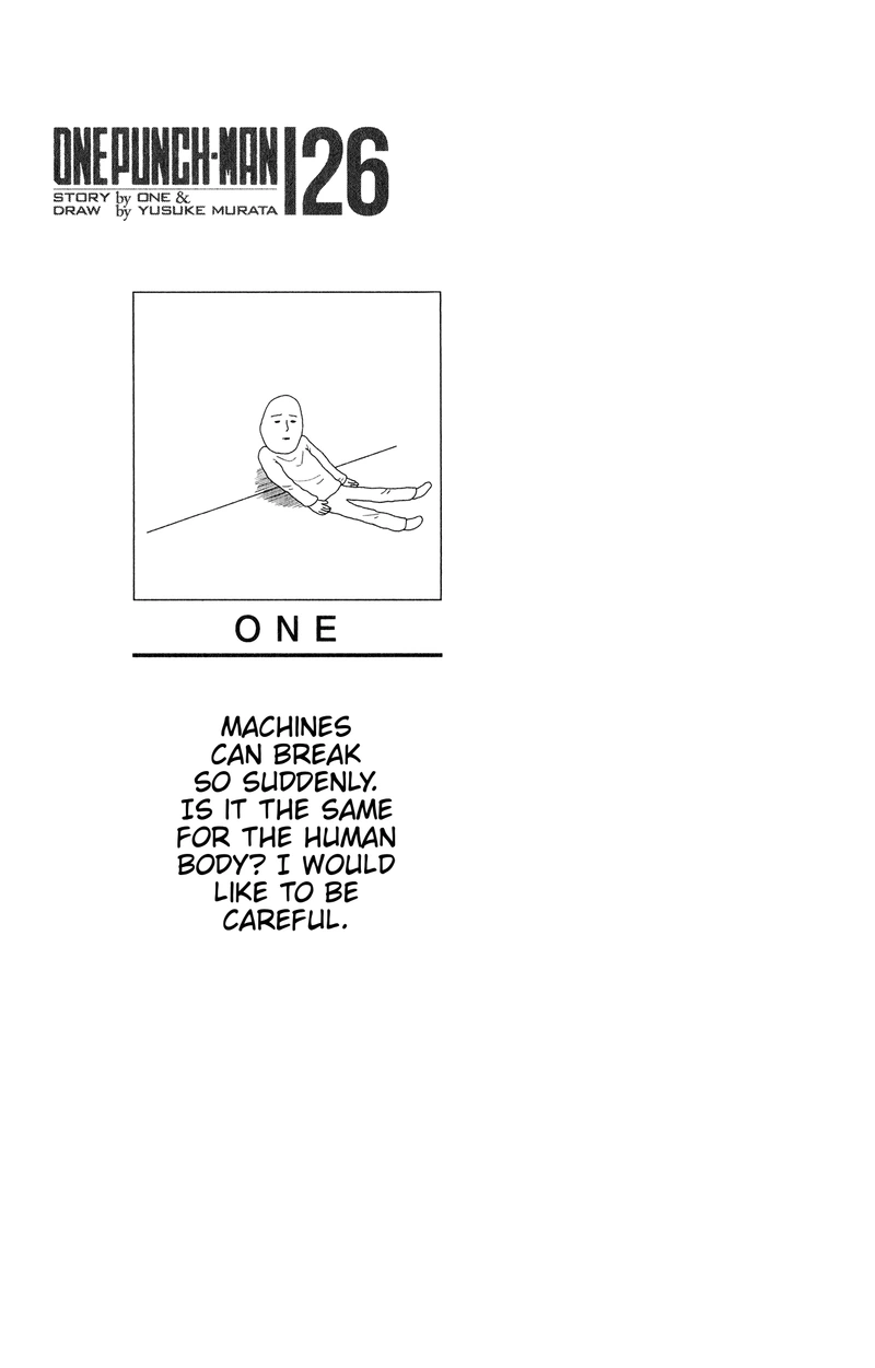 One Punch Man Manga Chapter 127.5 page 21 - Big Promotion | Volume 26 Extras
