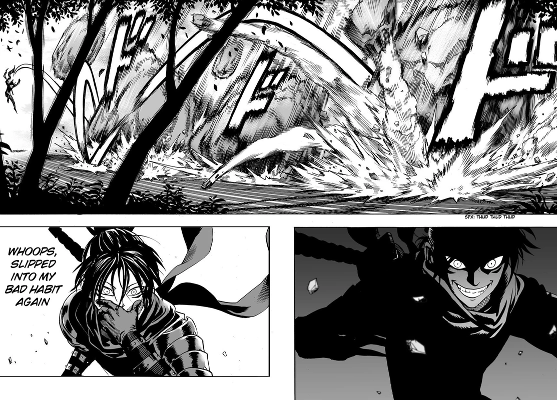 One Punch Man Manga Chapter 13 page 14 - Speed