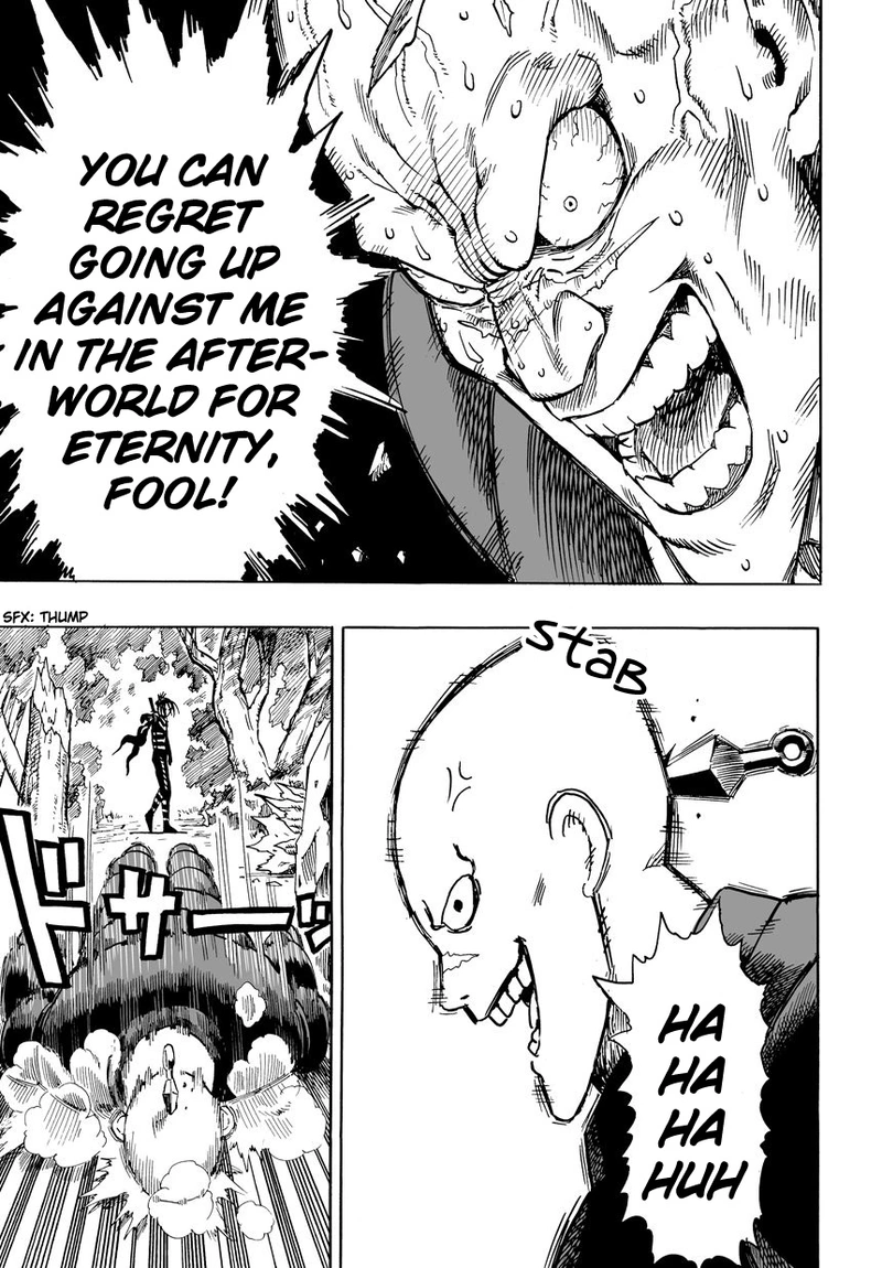 One Punch Man Manga Chapter 13 page 22 - Speed
