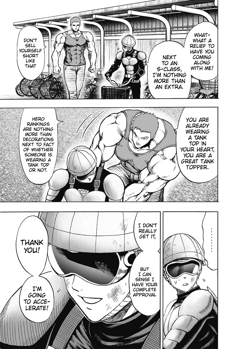 One Punch Man Manga Chapter 131 page 10 - Won't Lose!