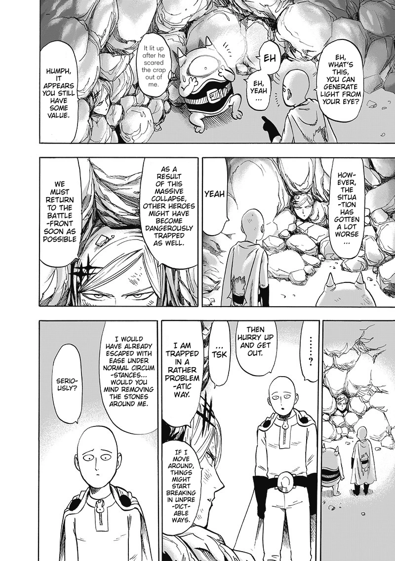 One Punch Man Manga Chapter 131 page 21 - Won't Lose!