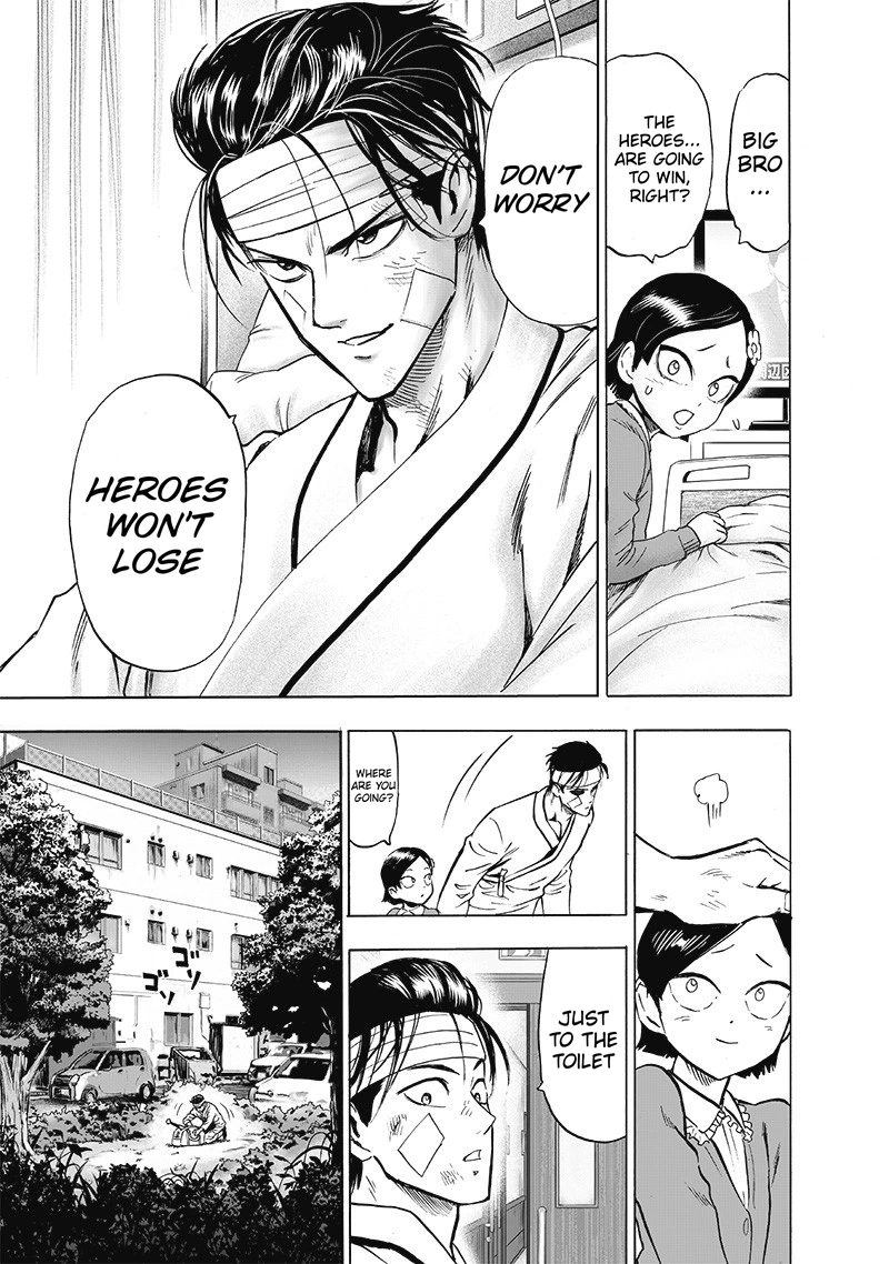 One Punch Man Manga Chapter 131 page 4 - Won't Lose!