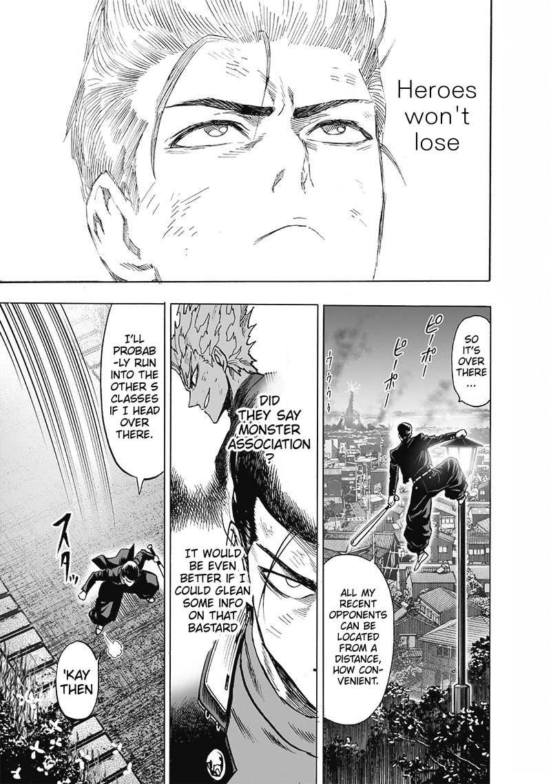 One Punch Man Manga Chapter 131 page 6 - Won't Lose!