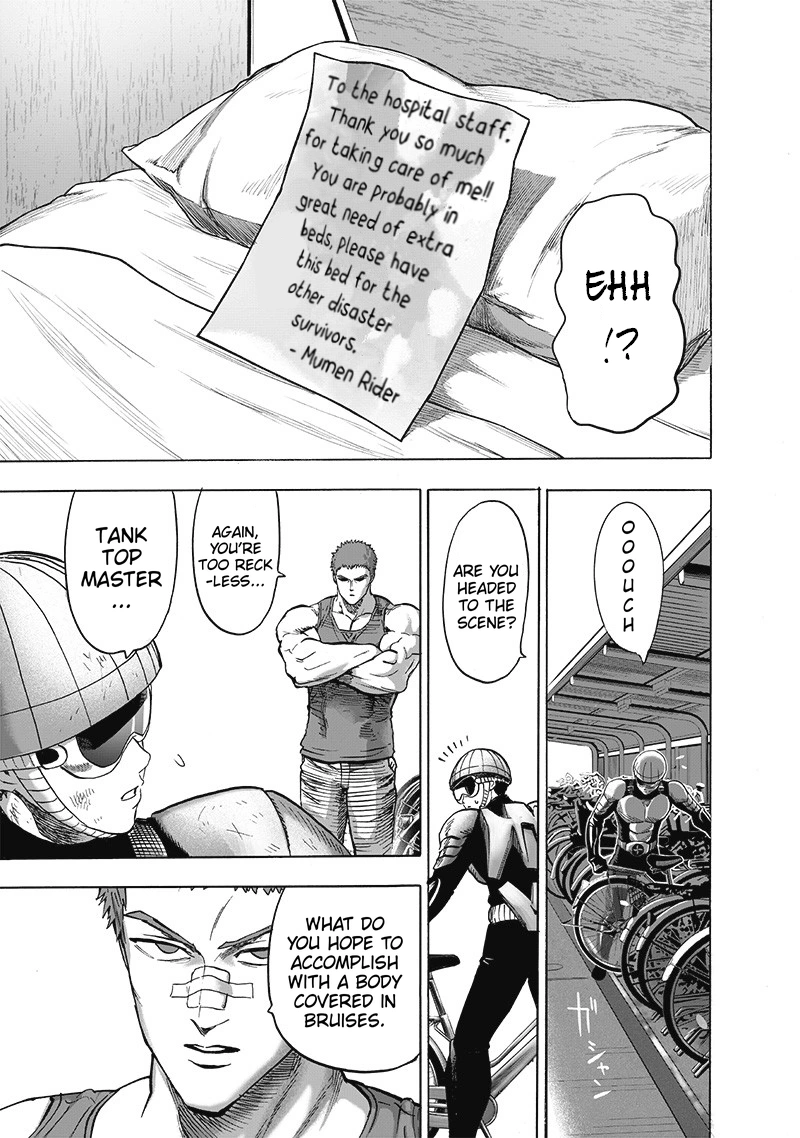 One Punch Man Manga Chapter 131 page 8 - Won't Lose!
