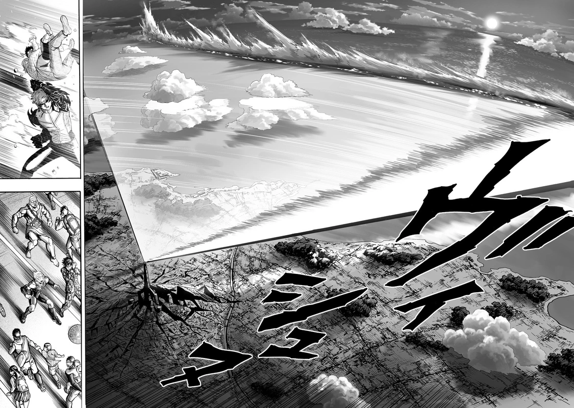 One Punch Man Manga Chapter 132 page 8 - Something Huge