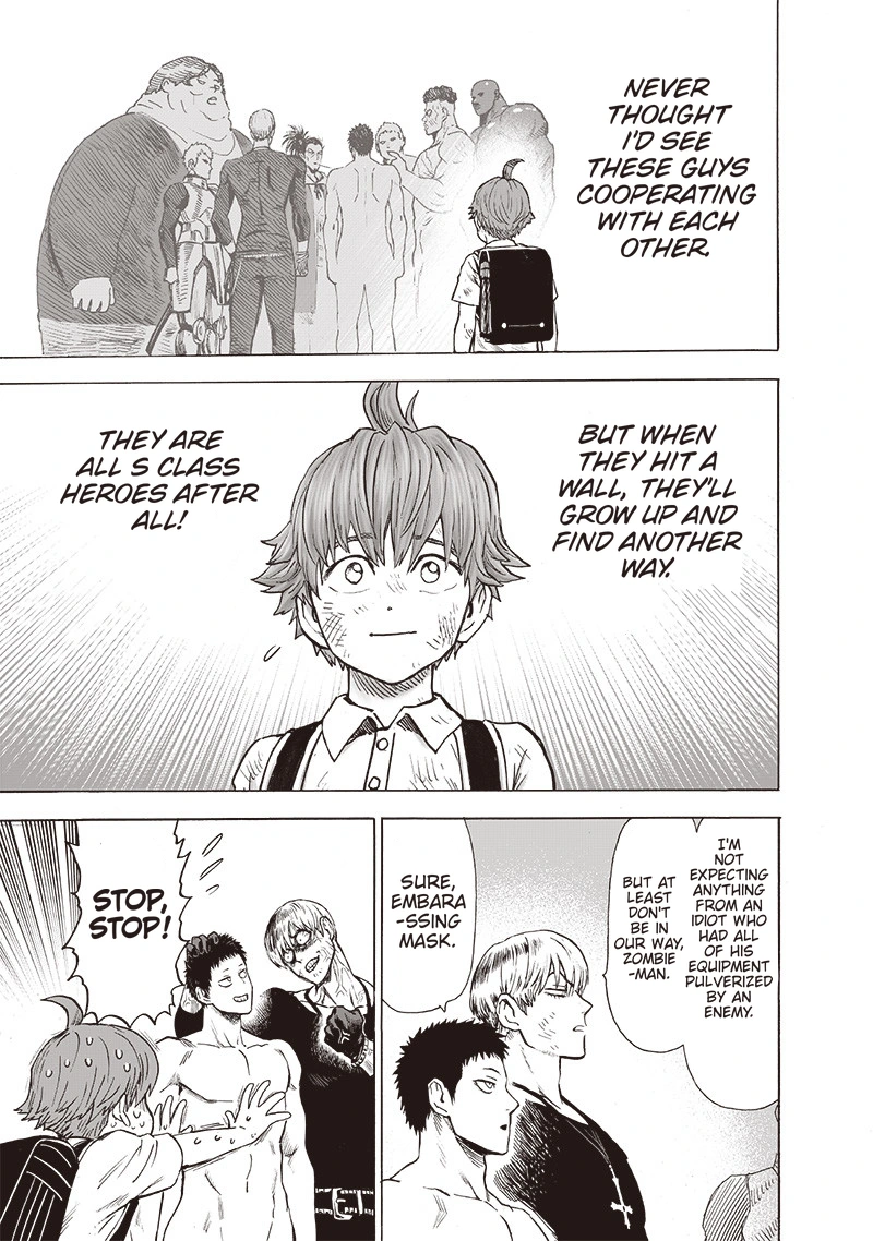 One Punch Man Manga Chapter 136 page 35 - Indomitable