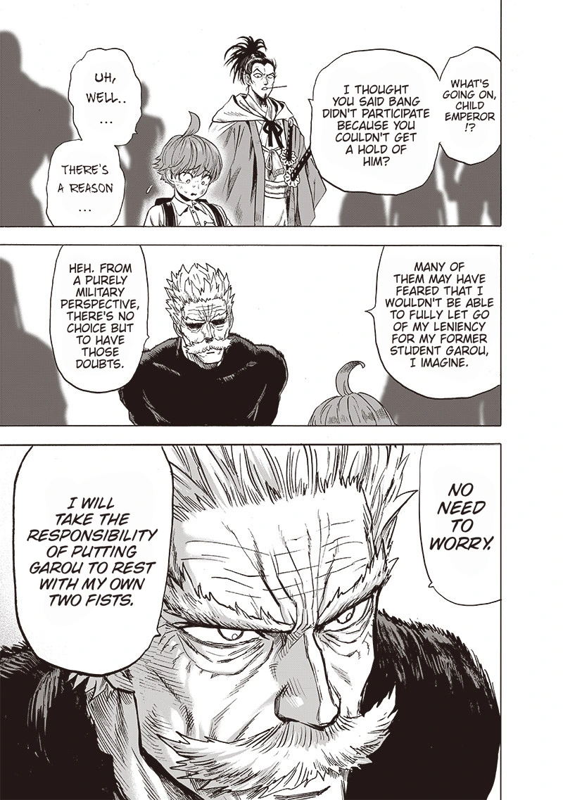 One Punch Man Manga Chapter 137 page 4 - Resonance