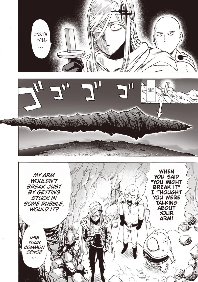 One Punch Man Manga Chapter 138 page 35 - Into the Abyss