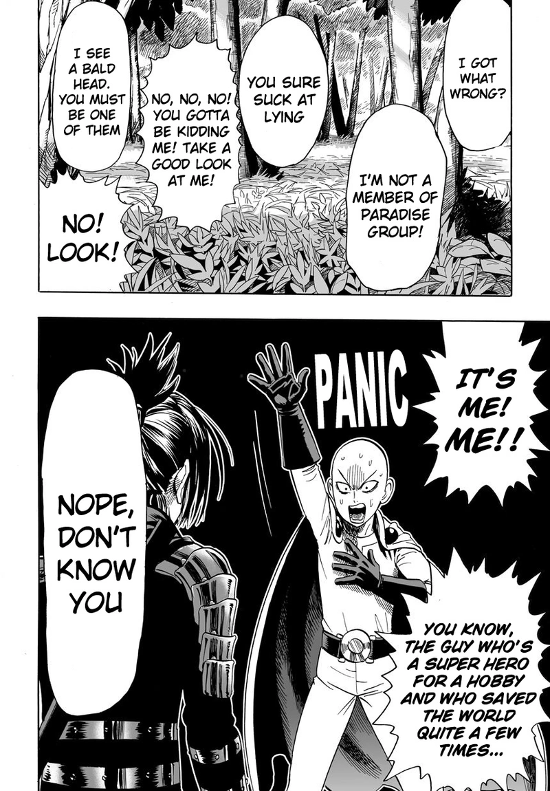 One Punch Man Manga Chapter 14 page 16 - Don't Know You
