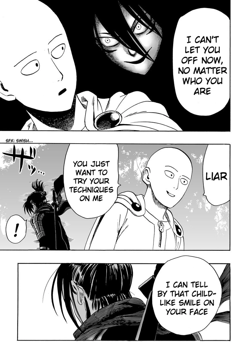 One Punch Man Manga Chapter 14 page 19 - Don't Know You