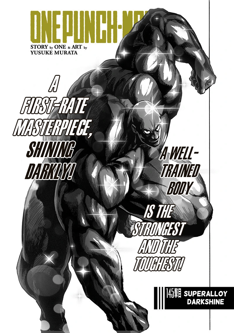 One Punch Man Manga Chapter 145 page 1 - Superalloy Darkshine