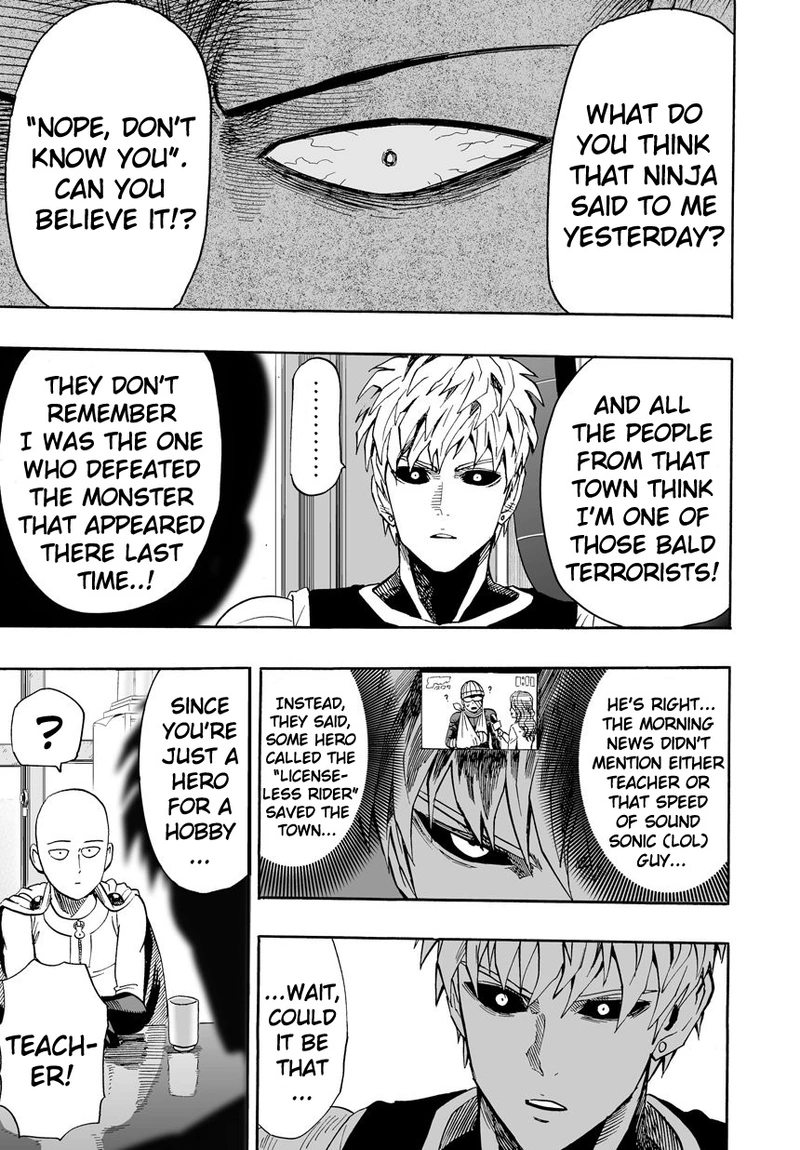 One Punch Man Manga Chapter 15 page 21 - Hobby and Work