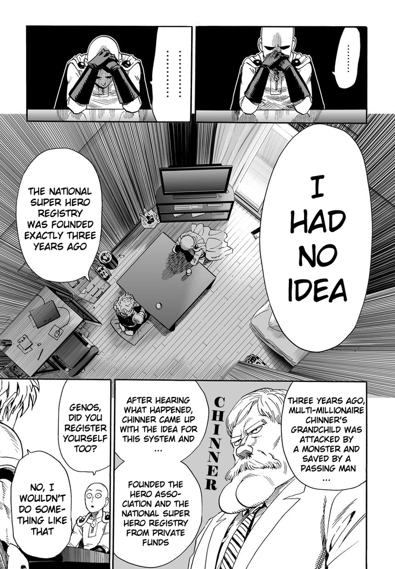 One Punch Man Manga Chapter 15 page 23 - Hobby and Work