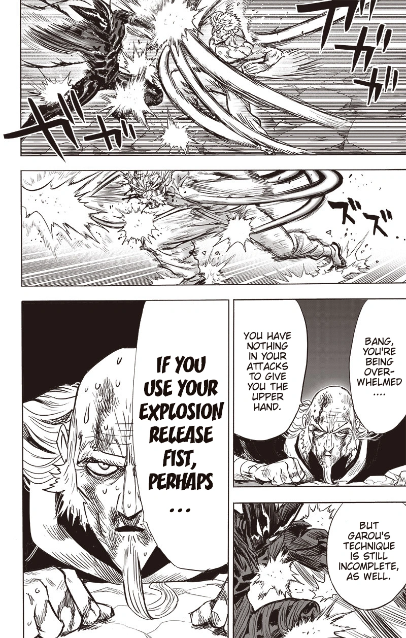 One Punch Man Manga Chapter 150 page 20 - Master and Disciple