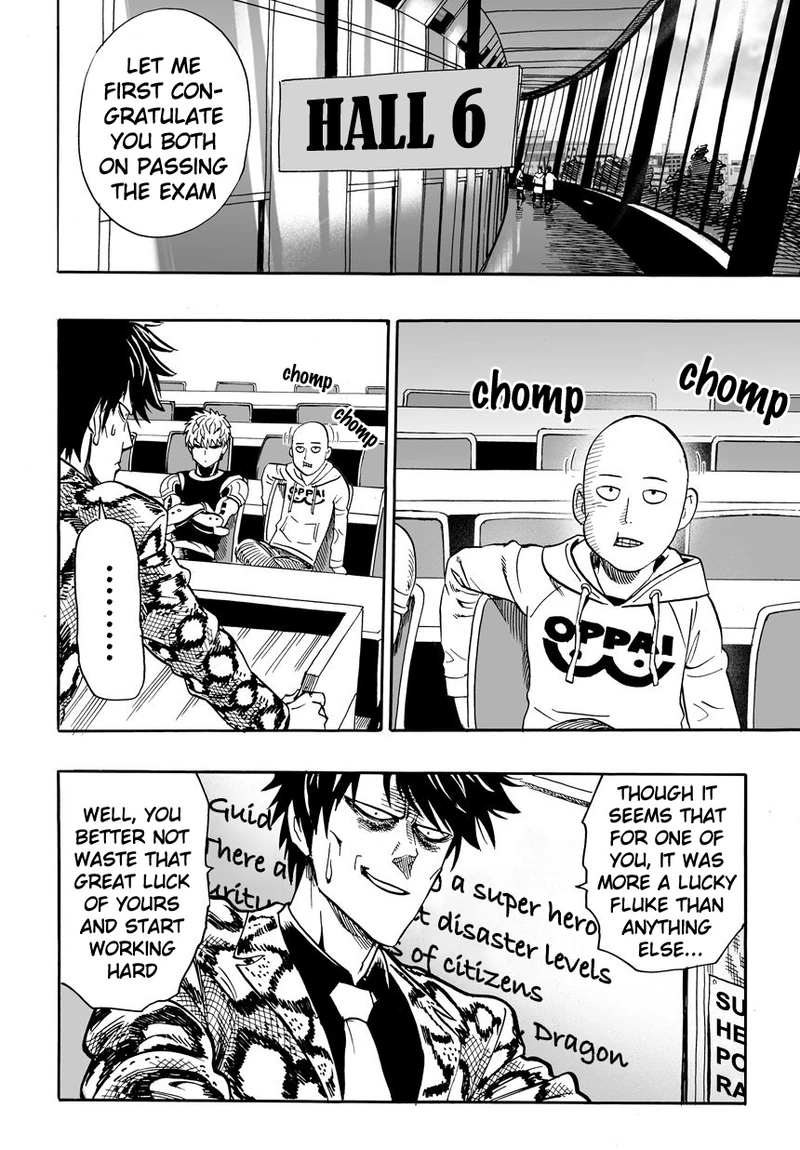 One Punch Man Manga Chapter 16 page 10 - Passed The Exam