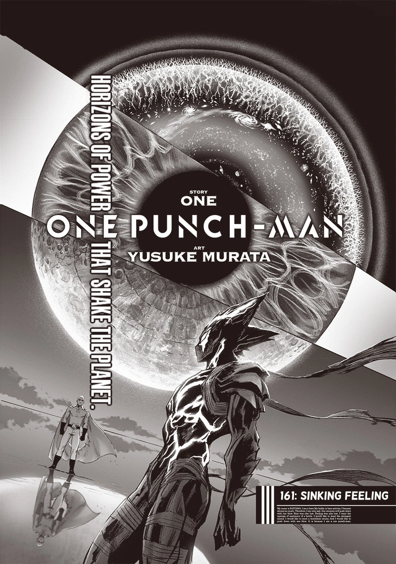 One Punch Man Manga Chapter 161 page 1 - Sinking Feeling