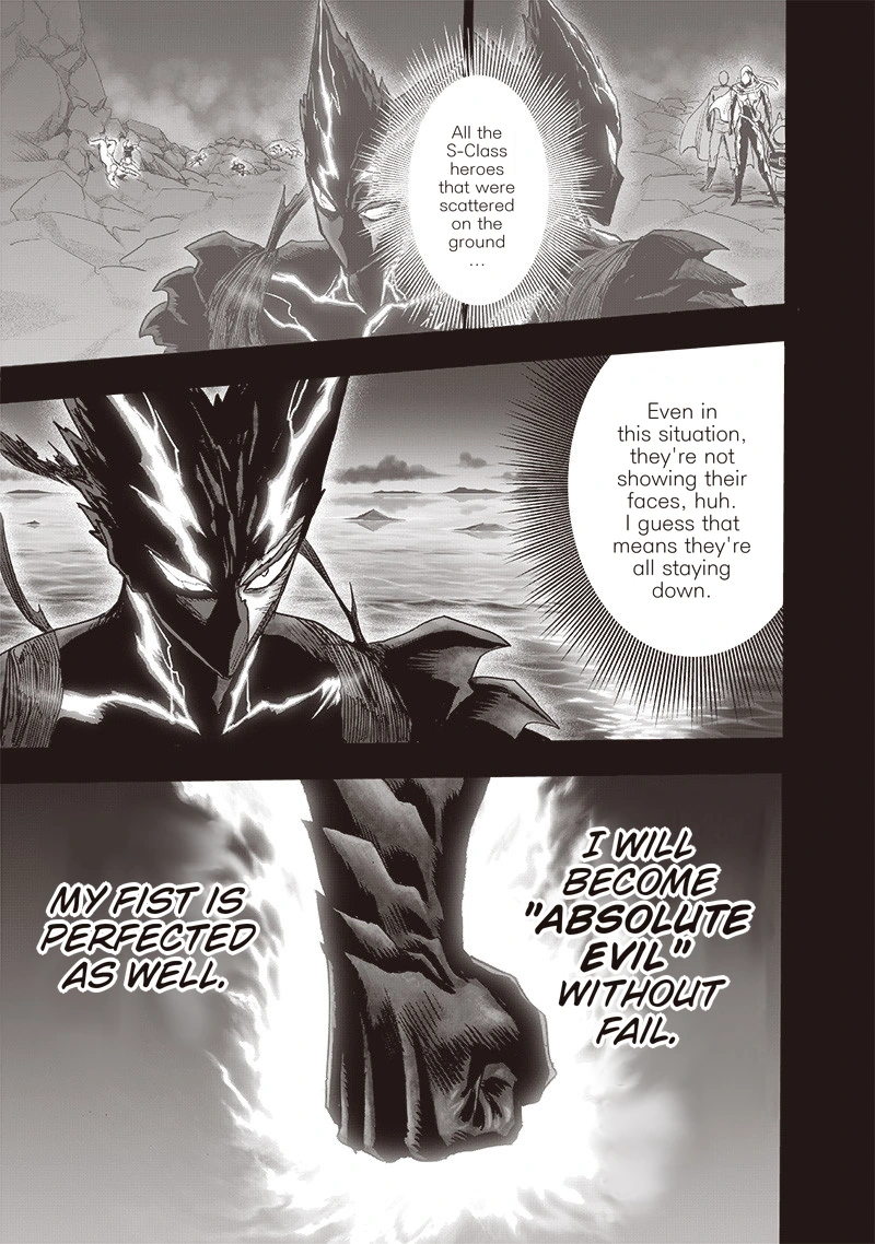 One Punch Man Manga Chapter 161 page 3 - Sinking Feeling