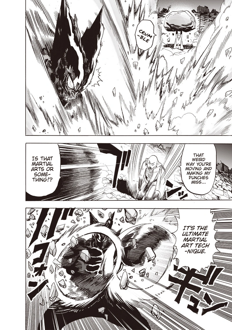 One Punch Man Manga Chapter 163 page 12 - Tougher Than a Mountain