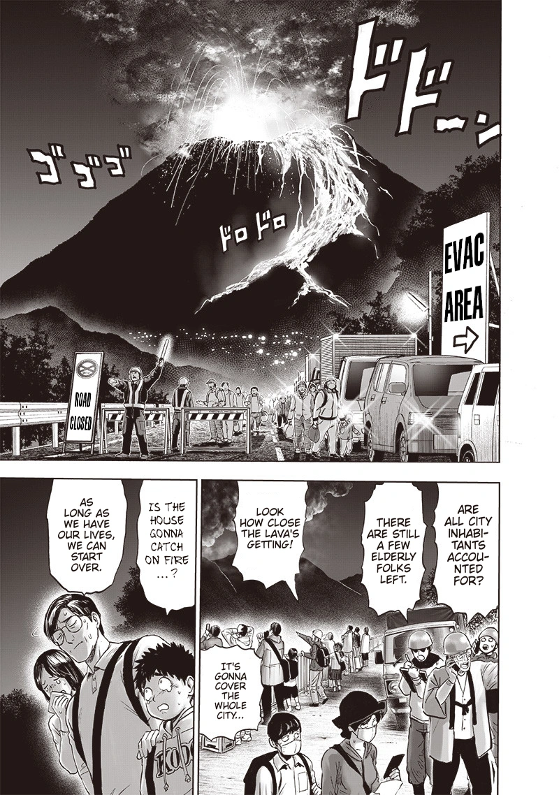 One Punch Man Manga Chapter 163 page 28 - Tougher Than a Mountain