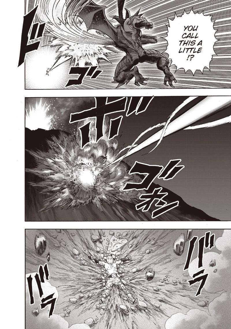 One Punch Man Manga Chapter 163 page 32 - Tougher Than a Mountain