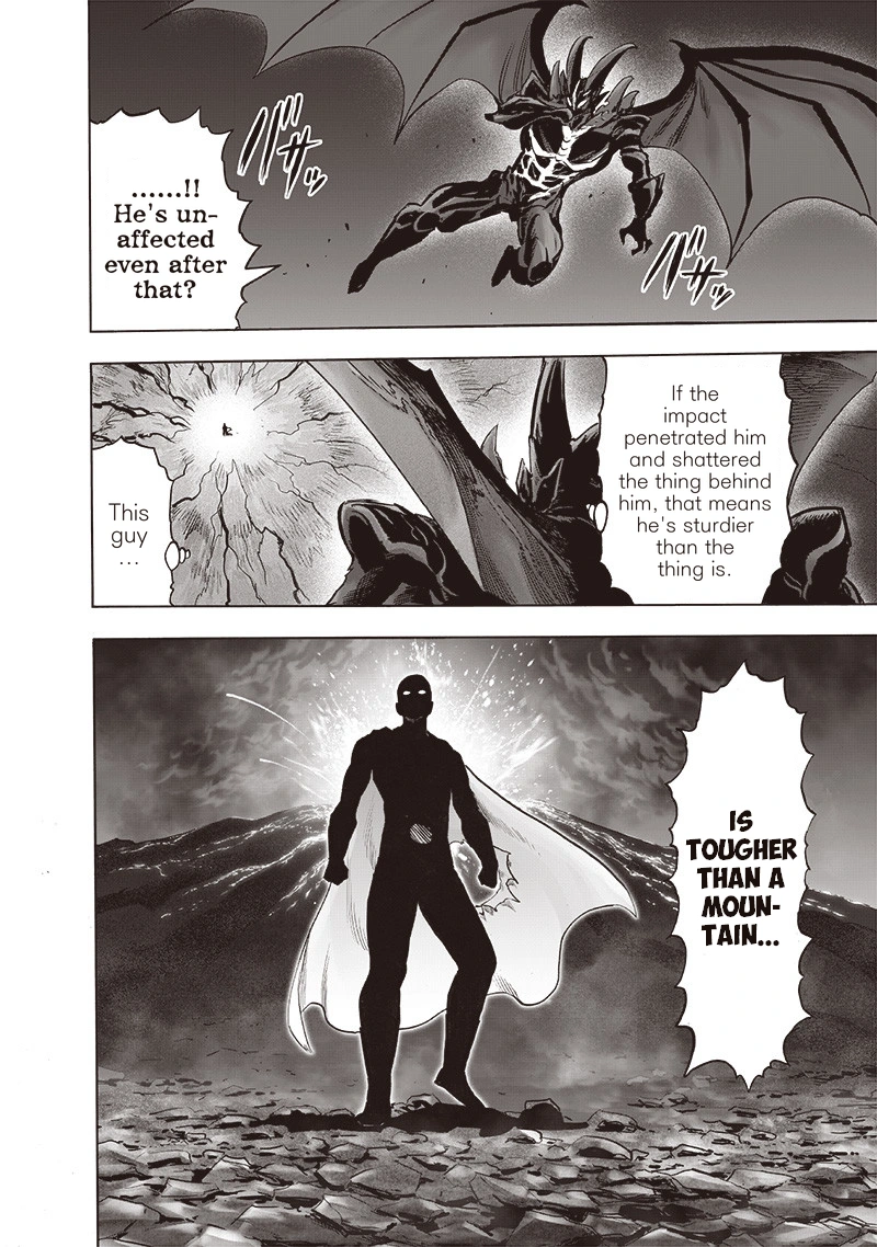 One Punch Man Manga Chapter 163 page 38 - Tougher Than a Mountain