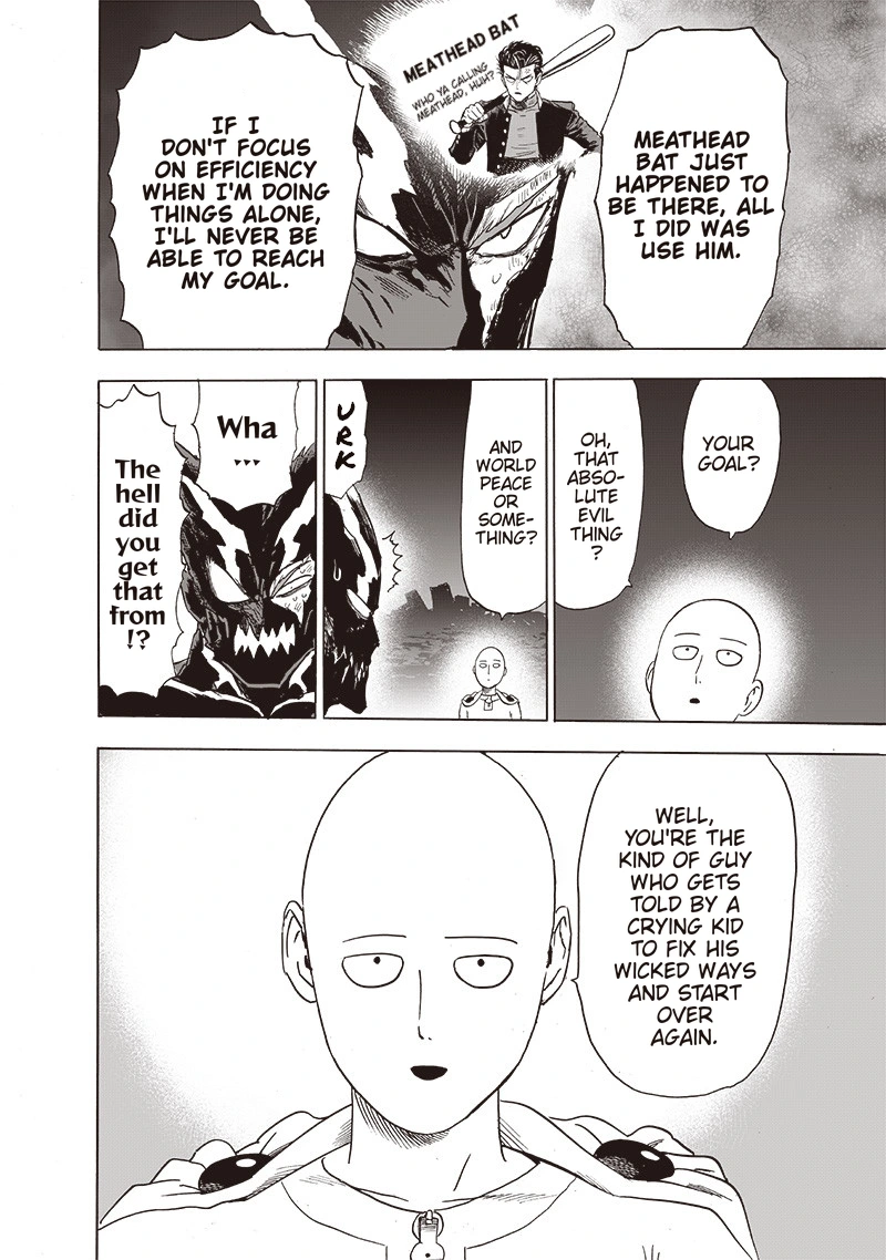 One Punch Man Manga Chapter 163 page 5 - Tougher Than a Mountain