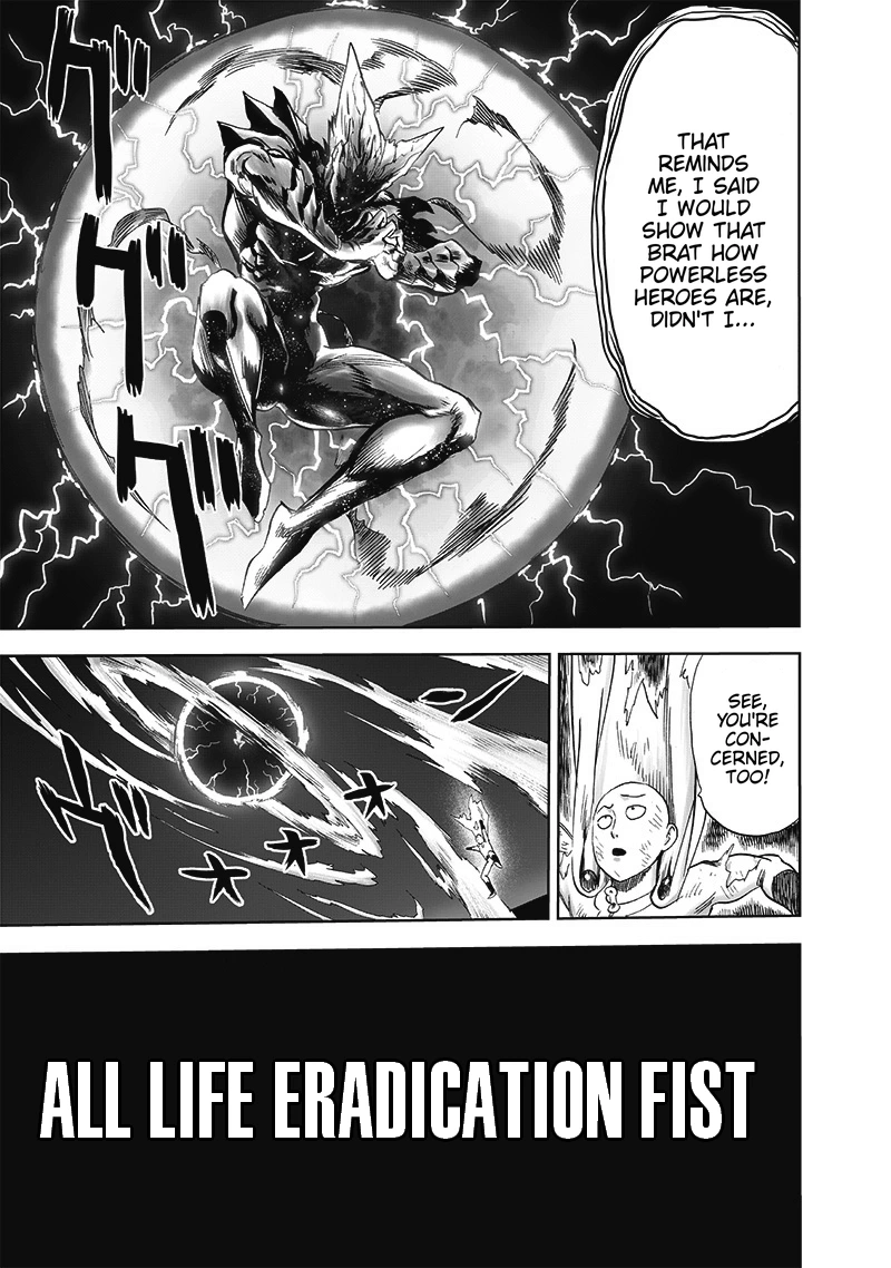 One Punch Man Manga Chapter 165 page 24 - Absolute Evil