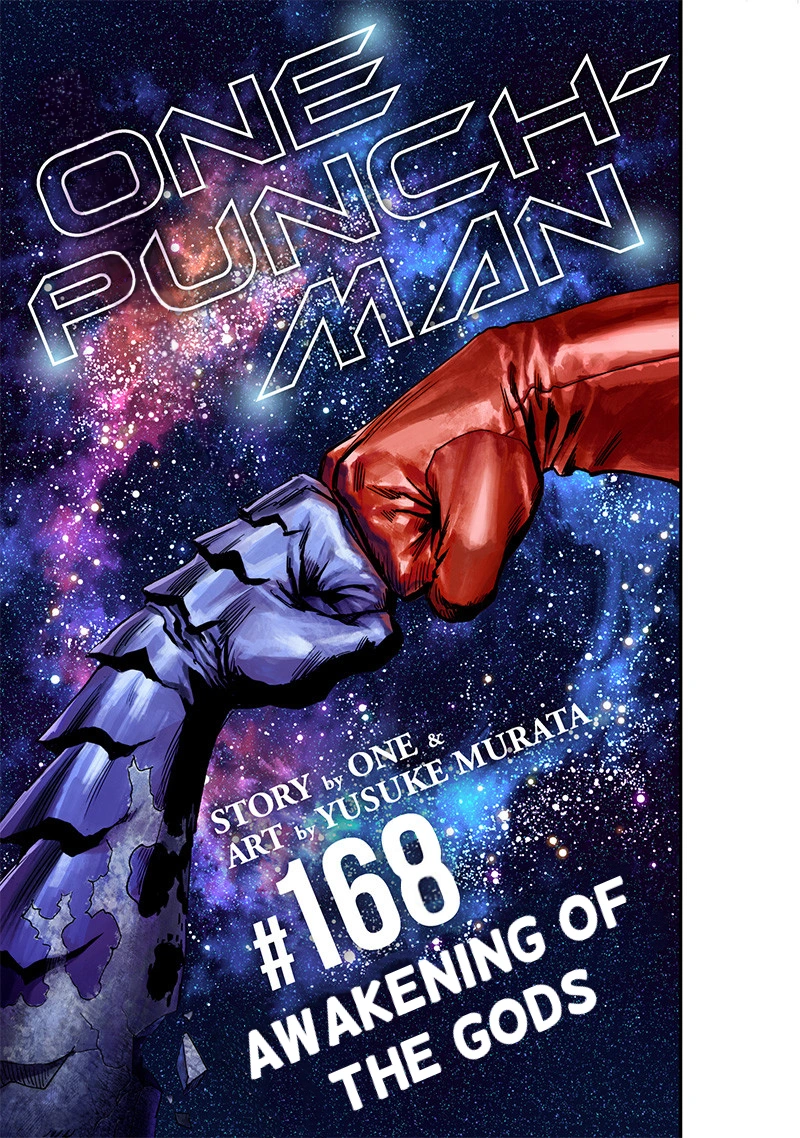 One Punch Man Manga Chapter 168 page 1 - Awakening of the Gods