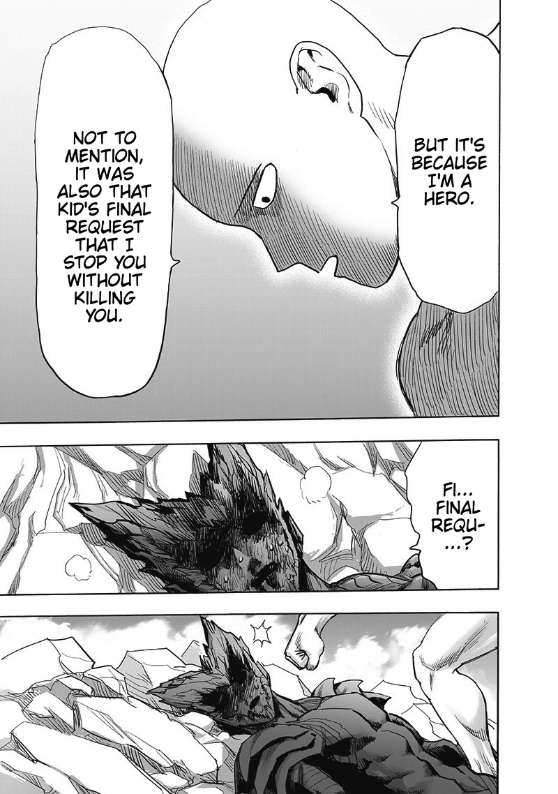 One Punch Man Manga Chapter 168 page 37 - Awakening of the Gods