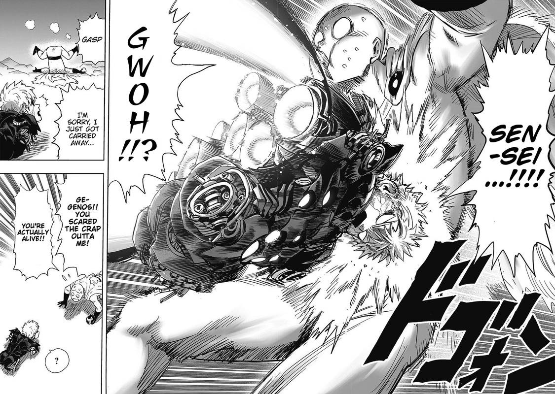 One Punch Man Manga Chapter 168 page 72 - Awakening of the Gods